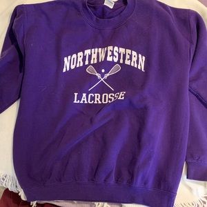 Northwestern Lacrosse sweatshirt